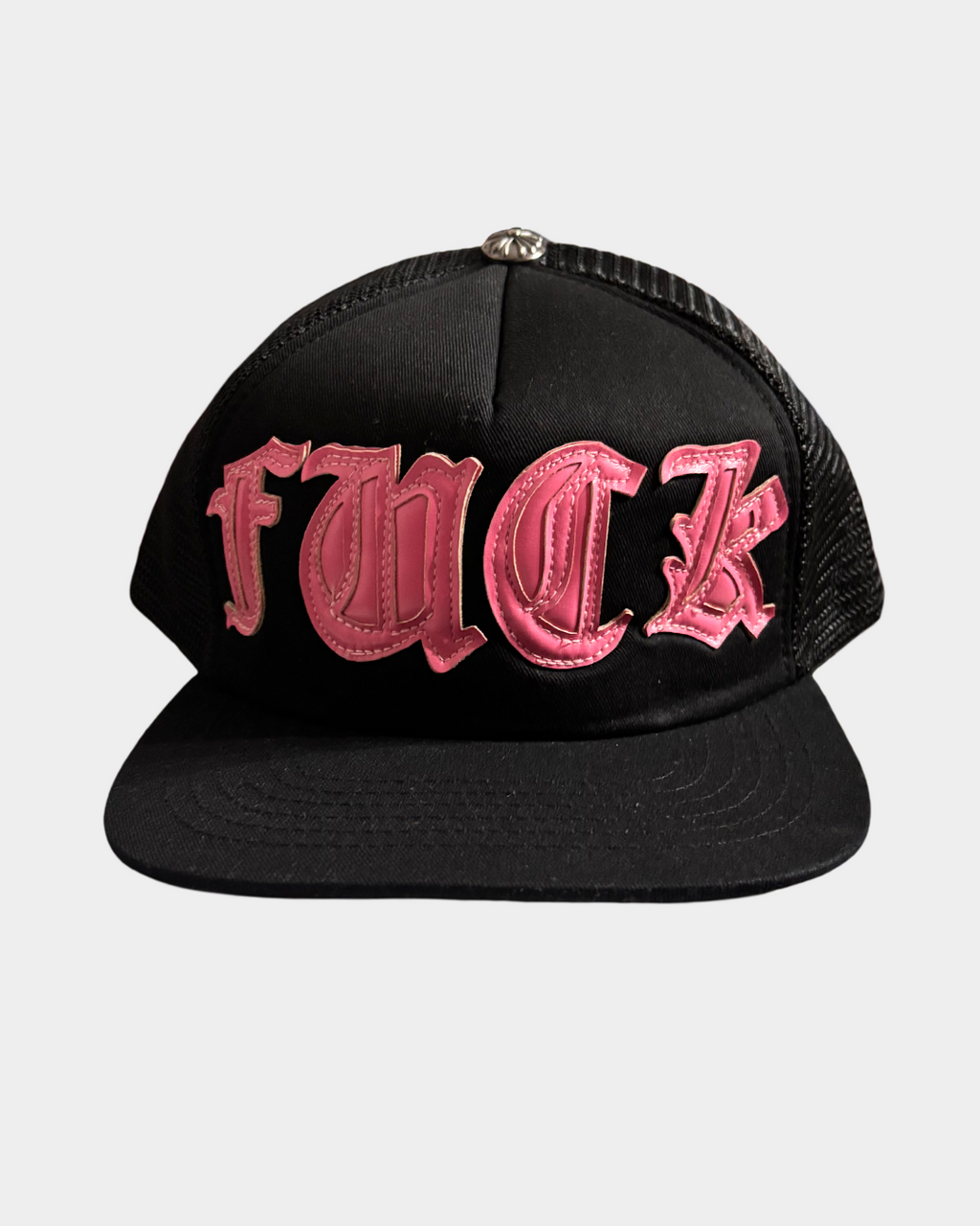 Chrome Hearts Pink Fuck Patch Cap