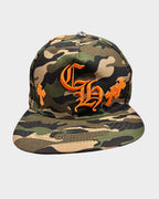 Chrome Hearts Orange Cross Patch Military Cap
