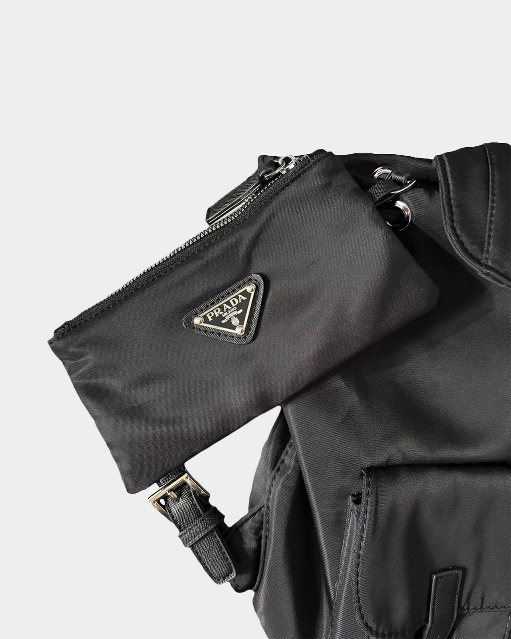Prada Black Backpack