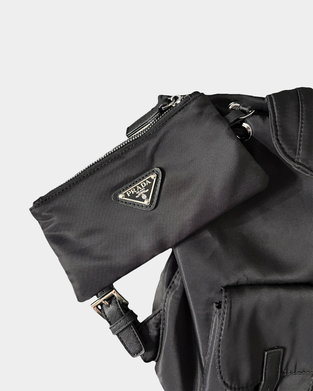 Prada Black Backpack