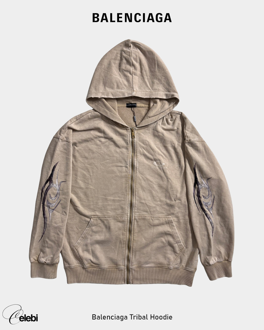 Balenciaga Tribal Hoodie