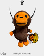 BAPE Baby Milo Plush Mobile Bag