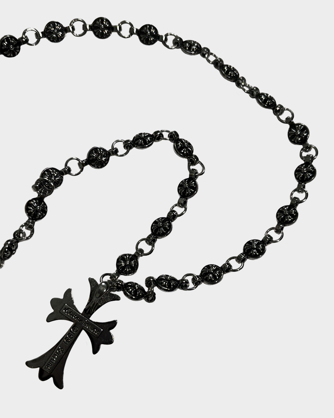 Chrome Hearts Ball Cross Necklace