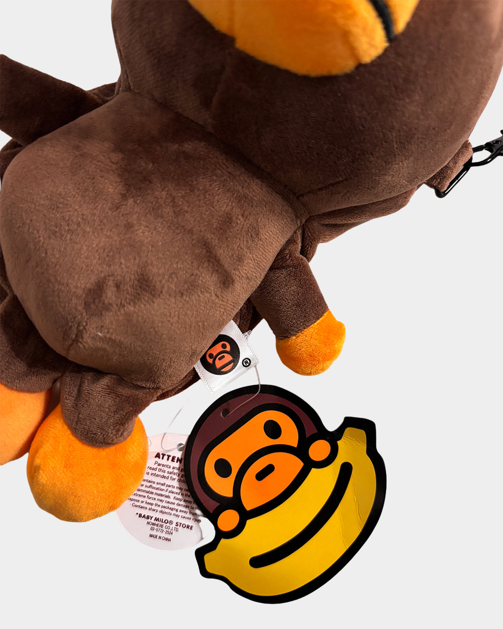 BAPE Baby Milo Plush Mobile Bag