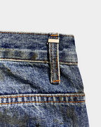 Dior Homme SS07 Luster Waxed Clawmark Distressed Jeans