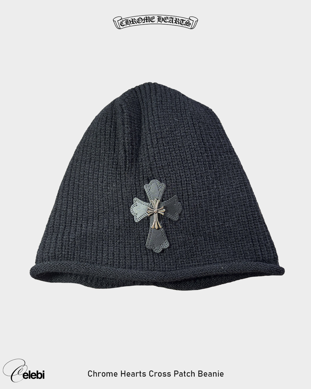 Chrome Hearts Cross Patch Beanie