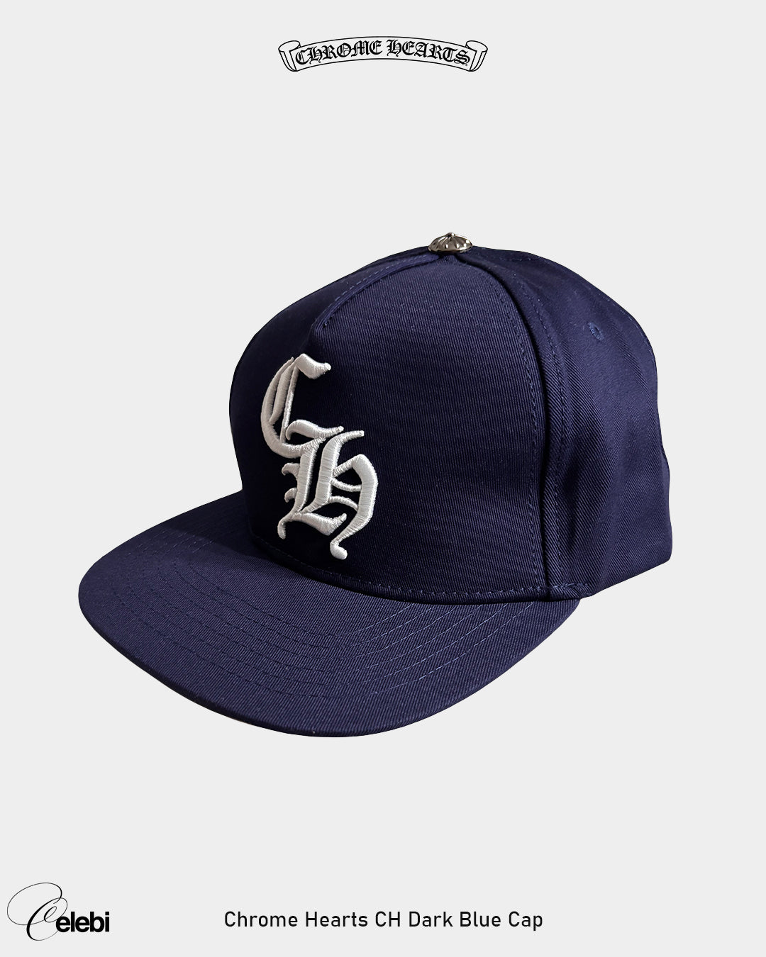 Chrome Hearts CH Dark Blue Cap