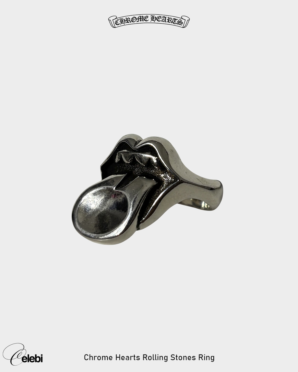Chrome Hearts Rolling Stones Ring