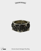 Chrome Hearts Pentagon Plus Ring