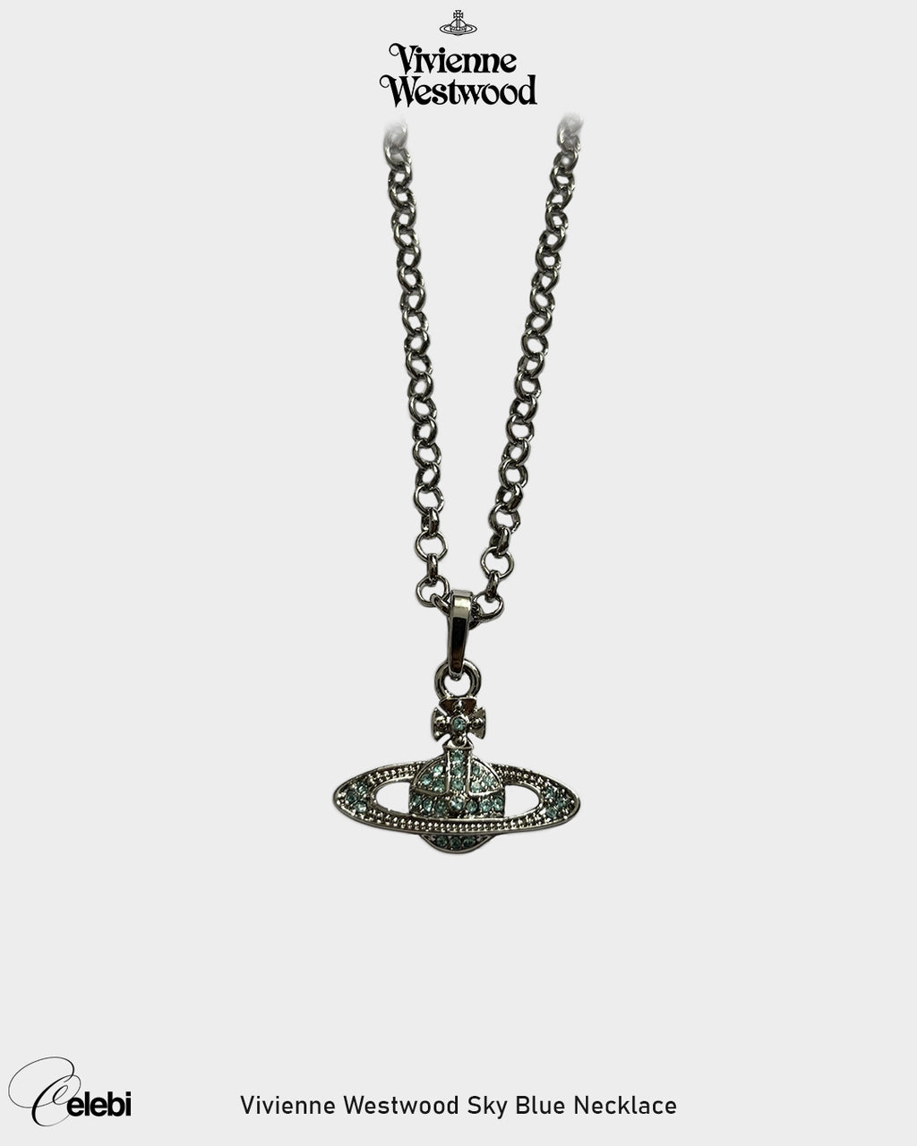 Vivienne Westwood Sky Blue Necklace