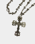 Chrome Hearts Filigree Cross Necklace