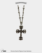 Chrome Hearts Filigree Cross Necklace