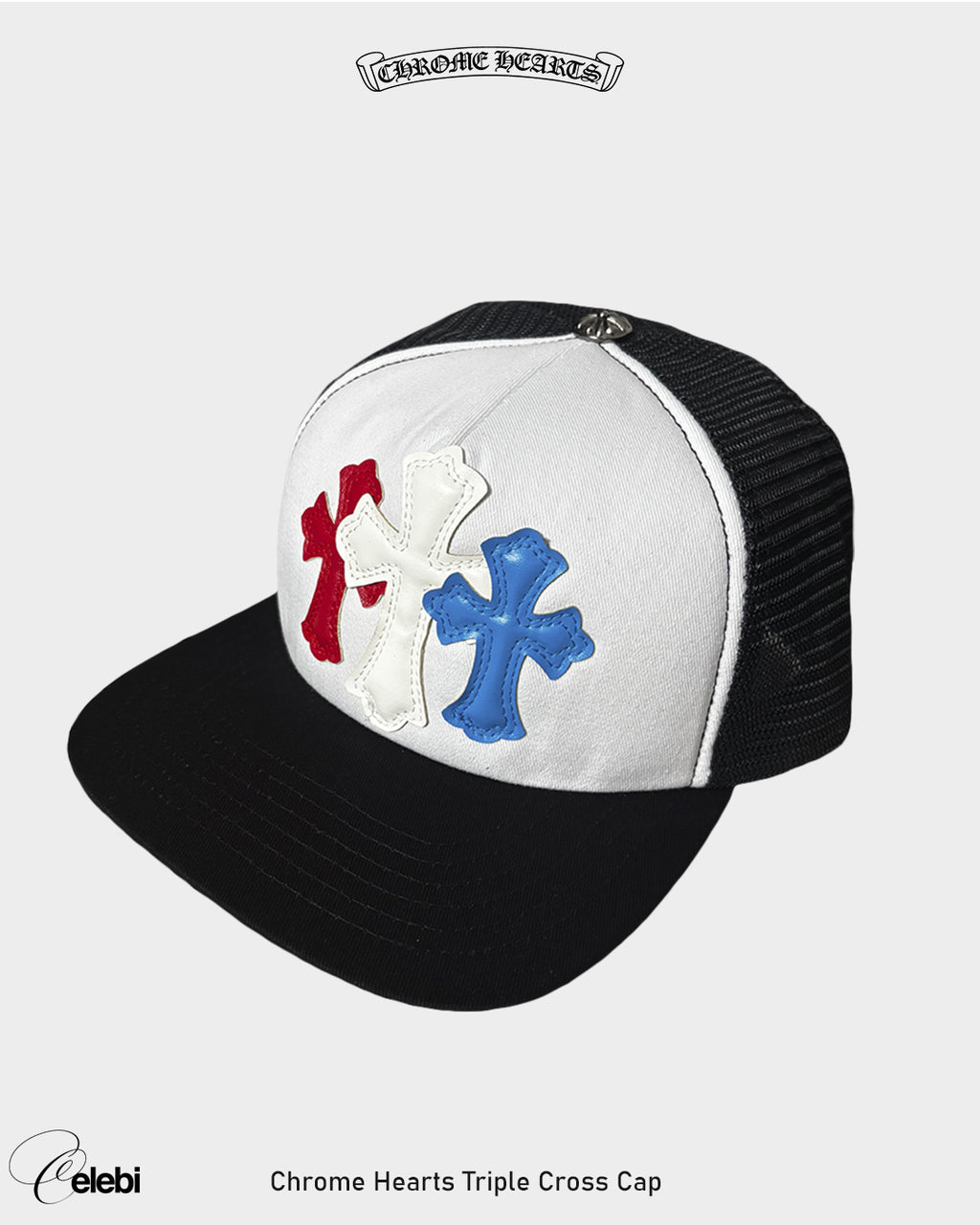 Chrome Hearts Triple Cross Cap