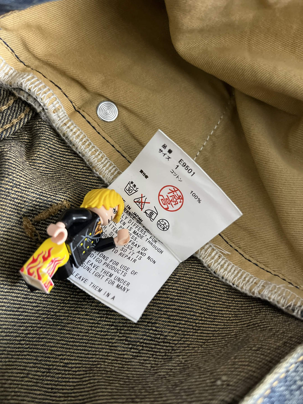 Undercover 68 'Blue Yarn' Jeans