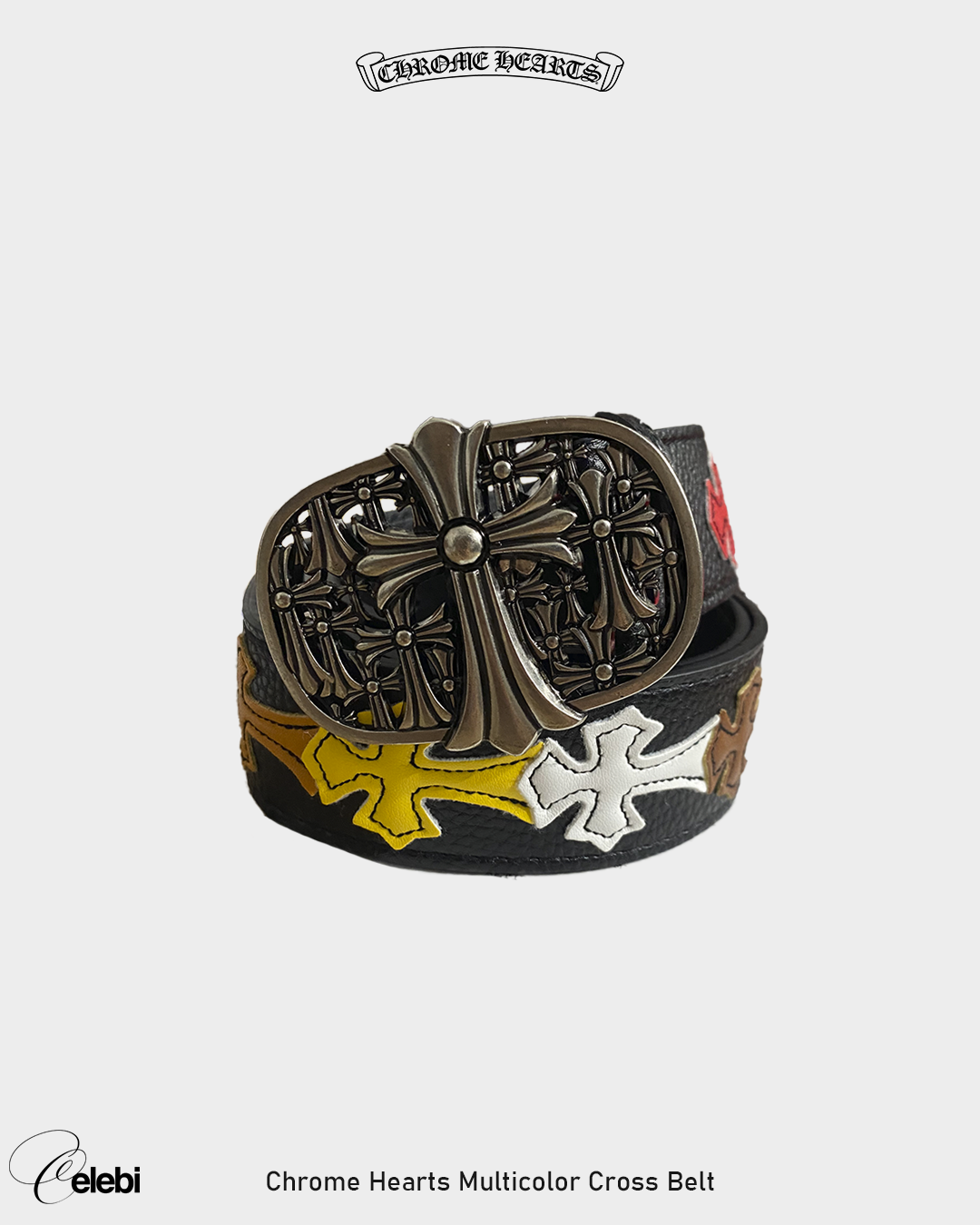Chrome Hearts Multicolor Cross Belt