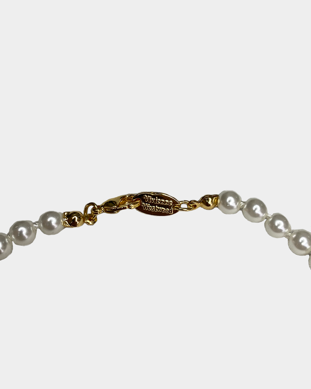 Vivienne Westwood Gold Pearl Necklace