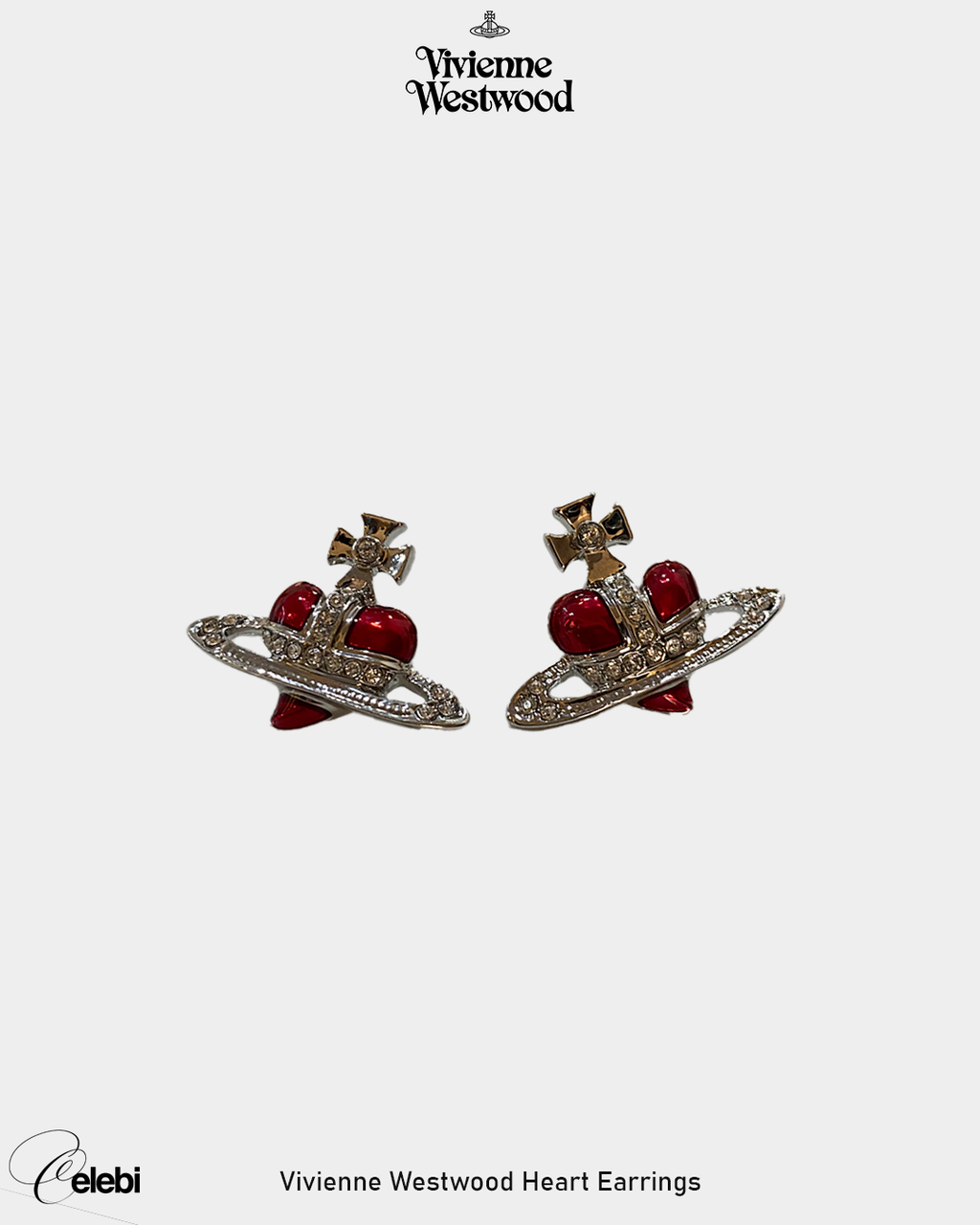 Vivienne Westwood Heart Earrings