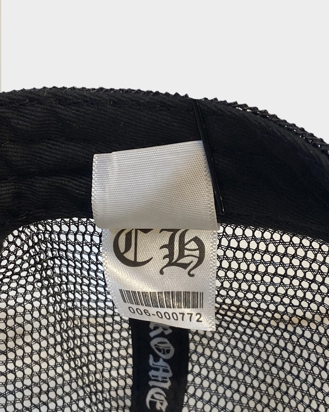 Chrome Hearts Black Cap